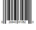 Barcode Image for UPC code 028943610520