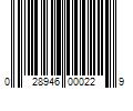 Barcode Image for UPC code 028946000229