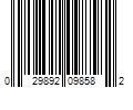 Barcode Image for UPC code 029892098582. Product Name: Woods 14/3 Power Supply 9' Cord