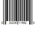 Barcode Image for UPC code 030206115529