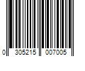 Barcode Image for UPC code 0305215007005