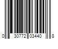 Barcode Image for UPC code 030772034408. Product Name: Procter & Gamble Pampers Baby Dry Diapers Size 6  108 Count (Select for More Options)