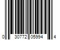 Barcode Image for UPC code 030772059944. Product Name: Procter & Gamble Olay Cleansing & Nourishing Body Wash with Vitamin B3 and Vitamin C  All Skin Types. 20 fl oz