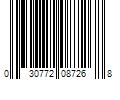 Barcode Image for UPC code 030772087268. Product Name: Downy Unstoppables 24 oz. Fresh Scent Fabric Softener and Scent Booster