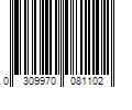 Barcode Image for UPC code 0309970081102. Product Name: Revlon Super Lustrous Glass Shine Lipstick  Moisturizing Lipstick with Aloe  001 Sparkling Quartz  0.15 oz