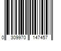 Barcode Image for UPC code 0309970147457. Product Name: Revlon Almay Length and Lift Mascara  040 Waterproof Black  0.24 fl oz.
