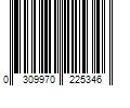 Barcode Image for UPC code 0309970225346. Product Name: Revlon Illuminanceâ„¢ Serum Tint  417 Warm Caramel  0.94 fl oz.