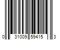 Barcode Image for UPC code 031009594153