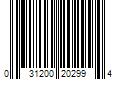 Barcode Image for UPC code 031200202994. Product Name: OCEAN SPRAY CRANBERRIES INC. Ocean SprayÂ® Cran-RaspberryÂ® Cranberry Raspberry Juice Drink  101.4 fl oz Bottle