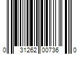 Barcode Image for UPC code 031262007360