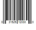 Barcode Image for UPC code 031525120300. Product Name: Sashco eXact Color 9.5-oz Multiple Colors Paintable Latex Caulk | 12030