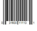 Barcode Image for UPC code 031600111131. Product Name: SC Johnson KIWI Shine and Nourish Cream  Brown  1.7 oz