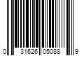 Barcode Image for UPC code 031626050889