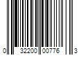 Barcode Image for UPC code 032200007763