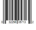 Barcode Image for UPC code 032256057132. Product Name: Bomber Lures Bomber Slab Fishing Spoons 1 3/4  Metachrome Black Back 7/8 oz.