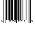 Barcode Image for UPC code 032256220185