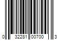 Barcode Image for UPC code 032281007003