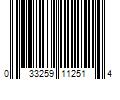 Barcode Image for UPC code 033259112514. Product Name: ITP Mega Mayhem ATV/UTV Tire - 27X9-14