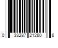 Barcode Image for UPC code 033287212606. Product Name: RYOBI ONE+ 18V Cordless High Pressure Inflator (Tool Only)
