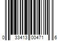 Barcode Image for UPC code 033413004716. Product Name: FoodSaver Preserve Vacuum Sealer  Special Value 14-Piece Starter Kit