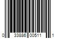 Barcode Image for UPC code 033886005111