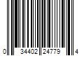 Barcode Image for UPC code 034402247794
