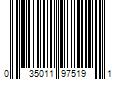 Barcode Image for UPC code 035011975191. Product Name: Bell Sports Spotter 500 Flip Up Bicycle Training Wheels