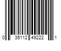 Barcode Image for UPC code 035112492221. Product Name: Toy Biz Marvel Comics X-men Steel Mutants Professor X Vs. Magneto 49222