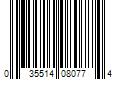 Barcode Image for UPC code 035514080774. Product Name: Sea-Dog 080085-1 Twin Shank Bow Eye - 3-7/16  Shaft