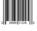 Barcode Image for UPC code 035965012058. Product Name: MARSHALLTOWN 5 in. x 1-1/2 in. Margin Trowel-Durasoft Handle