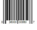 Barcode Image for UPC code 036000009507