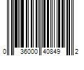 Barcode Image for UPC code 036000408492