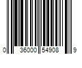 Barcode Image for UPC code 036000549089. Product Name: Kimberly Clark U by Kotex Balance Ultra Thin Pads with Wings  Regular Absorbency  50 Count