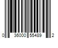 Barcode Image for UPC code 036000554892. Product Name: Cottonelle 12-Pack 1-ply Toilet Paper | 55489