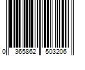 Barcode Image for UPC code 0365862503206