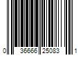 Barcode Image for UPC code 036666250831. Product Name: ACDelco Fuel Filter