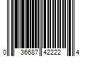 Barcode Image for UPC code 036687422224