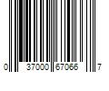 Barcode Image for UPC code 037000670667. Product Name: Procter & Gamble Crest Premium Plus Scope Outlast Toothpaste  Long Lasting Mint Flavor 5.2 oz