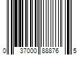 Barcode Image for UPC code 037000888765