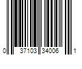 Barcode Image for UPC code 037103340061. Product Name: Husky 1-1/8 in. 12-Point SAE Full Polish Combination Wrench