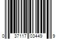 Barcode Image for UPC code 037117034499
