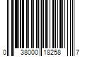 Barcode Image for UPC code 038000182587. Product Name: Kellogg Company US Pringles Snack Stacks Variety Pack Potato Crisps Chips  Lunch Snacks  19.3 oz  27 Count
