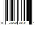 Barcode Image for UPC code 038000791314. Product Name: Kellogg Company US Kellogg s Special K Strawberry Chewy Protein Meal Bars  Ready-to-Eat  19 oz  12 Count