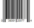 Barcode Image for UPC code 038081200774
