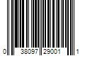 Barcode Image for UPC code 038097290011. Product Name: Tweezerman FACIAL HAIR SCISSORS