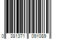Barcode Image for UPC code 0381371091089. Product Name: Johnson & Johnson Reach Mint Waxed Dental Floss  5 Count