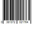 Barcode Image for UPC code 0381372021764. Product Name: Johnson & Johnson Johnson s Creamy Baby Body Oil  Coconut & Honeysuckle Scent  8 fl. oz