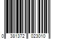 Barcode Image for UPC code 0381372023010. Product Name: Johnson & Johnson Aveeno Calm + Restore Age Renewal Anti Aging Face Serum  1.0 fl. oz
