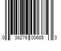 Barcode Image for UPC code 038276006853