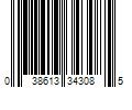 Barcode Image for UPC code 038613343085. Product Name: National Hardware 8-Piece 72-in Bi-pass Door Sliding Closet Door Track Kit | N343-087